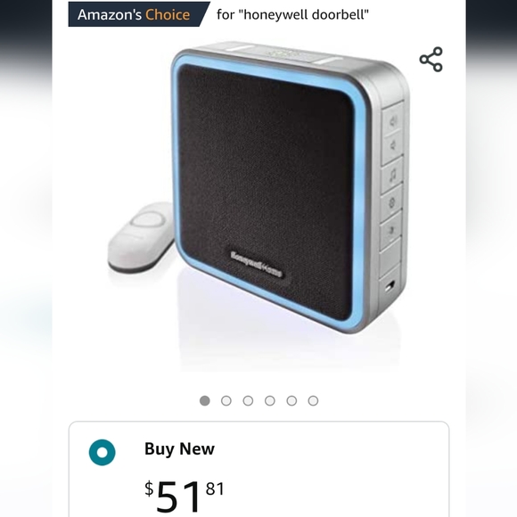 honeywell Other - Honeywell Wireless Doorbell & Push Button RDWL917AX
